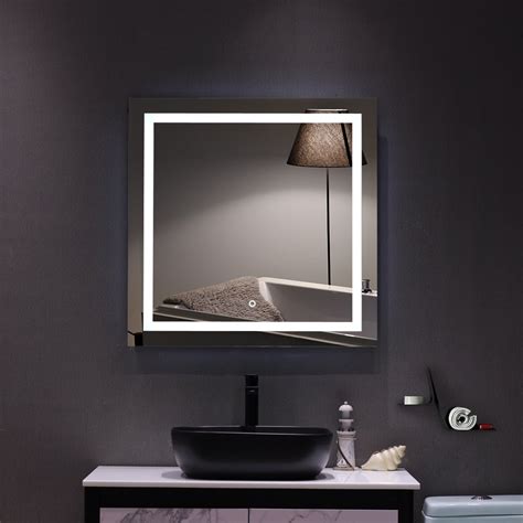 mountable lighted makeup mirror